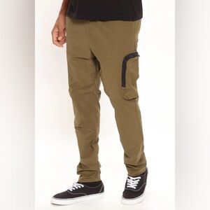 Men's Olive Cargo Pants